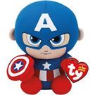 Ty Captain America -Marvel - Beanie Babies - Reg