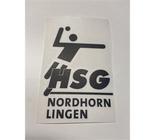 HSG Nordhorn Lingen Autoaufkleber schwarz