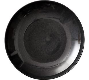 BITZ Servierplatte rund 40 cm Steinzeug Galaxy Black