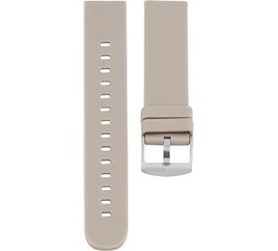 Oozoo OOZOO SW Straps rubber taupe/silver buckle