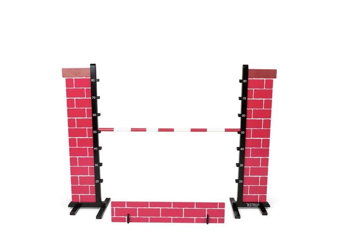 BY ASTRUP© SHOW JUMPING FENCE, BRICK WALL Hürde