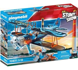 Playmobil Air Stuntshow Doppeldecker Phönix