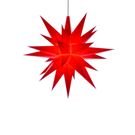 Herrnhuter Sterne Stern A1e rot 13cm Kunststoff/Innen