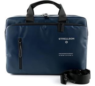 Strellson stockwell 2.0 charles briefbag mhz darkblue synthe