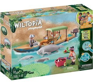 Playmobil Wiltopia - Bootsausflug zu den Seekühen