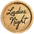 holzpost Untersetzer aus EICHE "Ladys Night"