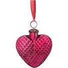 Pip Studio Ornament Glass Heart Pink 10cm