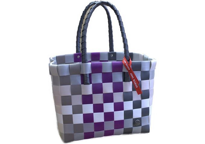 Ice Bag Ice Bag Einkaufsshopper Klassik purple taupe