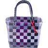 Ice Bag Ice Bag Einkaufsshopper Orginal purple taupe grau