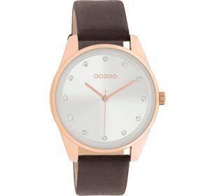 Oozoo OOZOO Timepieces Damen darkbrown (r) Lederband