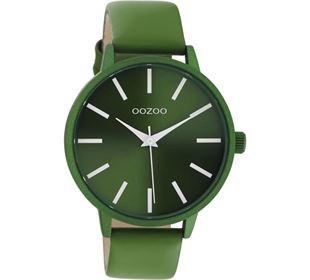 Oozoo OOZOO Timepieces green/white, Damen, Leder