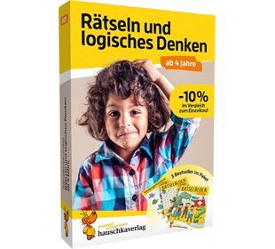 Hauschka Verlag Rätselblock-Paket: rätseln und logisches Denken!