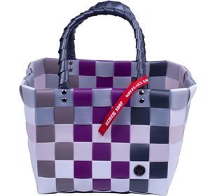 Ice Bag Ice Bag Einkaufsshopper Mini purple taupe grau mix