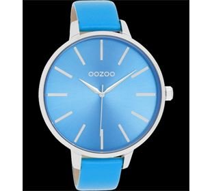 Oozoo OOZOO Timepieces Damen blau Lederband