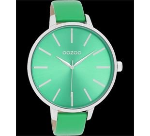 Oozoo OOZOO Timepieces Damen fluo green Lederband