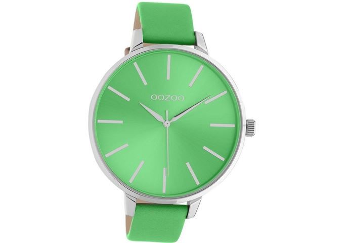 Oozoo OOZOO Timepieces Damen fluo green Lederband