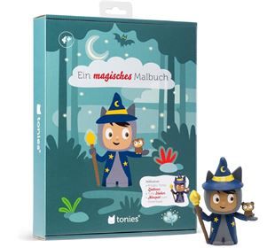 Tonies® Ein magisches Malbuch + Kreativ-Tonie Zauberer - F
