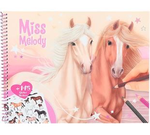  Miss Melody Pferde Malbuch