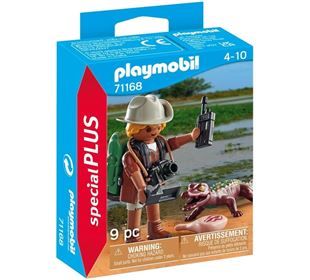 Playmobil Forscher mit jungem Kaiman