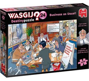 Jumbo Wasgij Destiny 24 Business as Usual 1000Teile