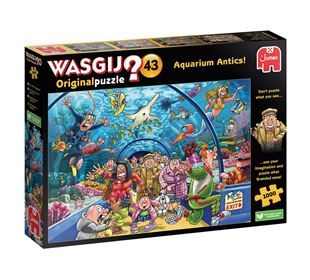 Jumbo Wasgij Original 43 Aquarium Antics 1000Teile