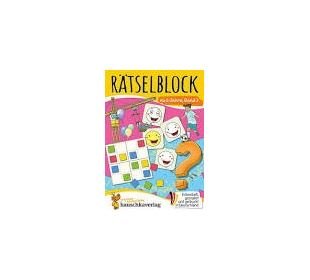 Hauschka Verlag Rätselblock ab 5 Jahre, Band 3, A5-Block