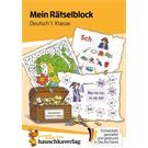 Hauschka Verlag Mein Rätselblock Deutsch 1.Klasse