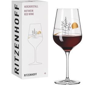 Ritzenhoff Herzkristall Rotwein 8 C. Kordes H22