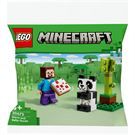 LEGO® LGO MCR Steve mit Baby-Panda