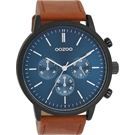 Oozoo OOZOO Timepieces brown/blue Lederband Herren