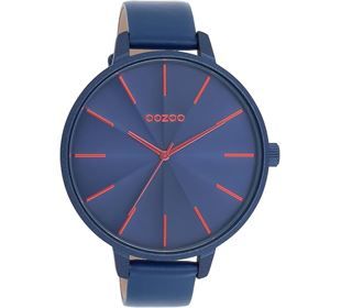 Oozoo OOZOO Timepieces blue (alu) Damen Lederband
