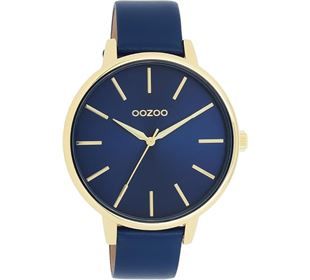 Oozoo OOZOO Timepieces dark blue (g) Damen Lederband