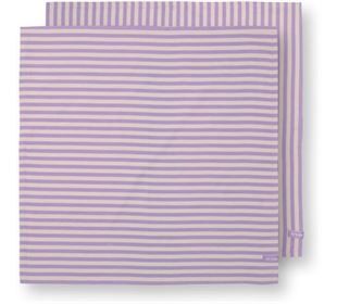 Pip Studio Set/2 Tea Towels stripes lilac 65x65cm