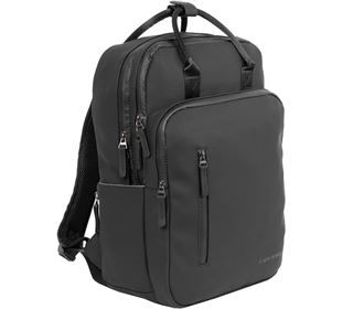 NEW REBELS WILLIAM black handel backpack 28x16x44cm
